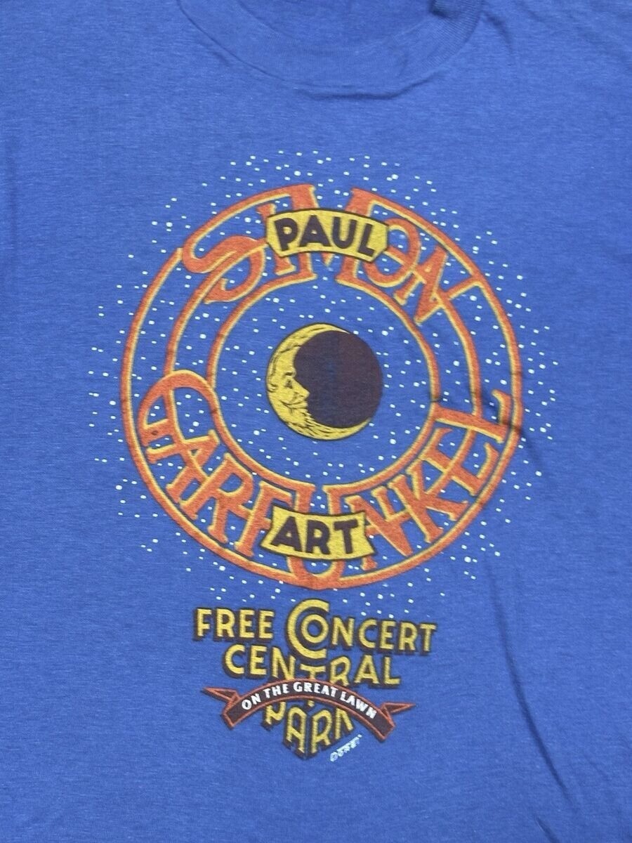 trend Simon and Garfunkel band Men T-shirt Blue All sizes