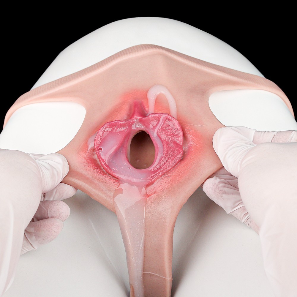 Silicone Panty Hip Up Fake vagina Crossdresser Realistic Underwear Transgender