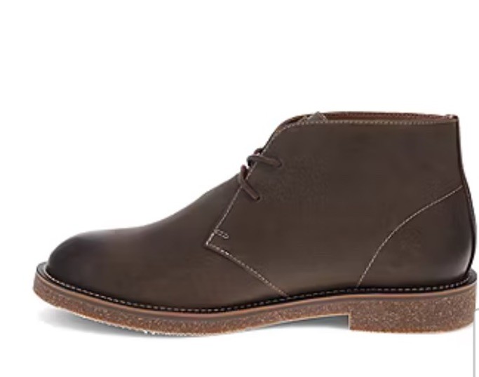 Dockers Nigel Leather Chukka Boots Mens 10 Brown Business Casual Comfort NEW