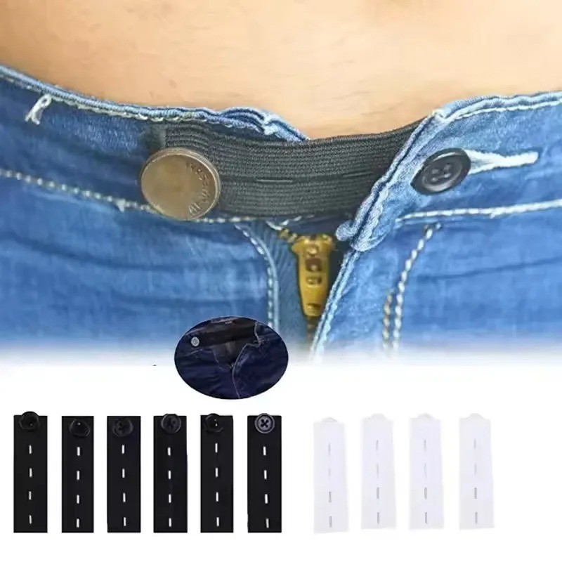 5 Pcs Waist Extender Adjustable Pants Extender Pregnancy Pants Button for Women