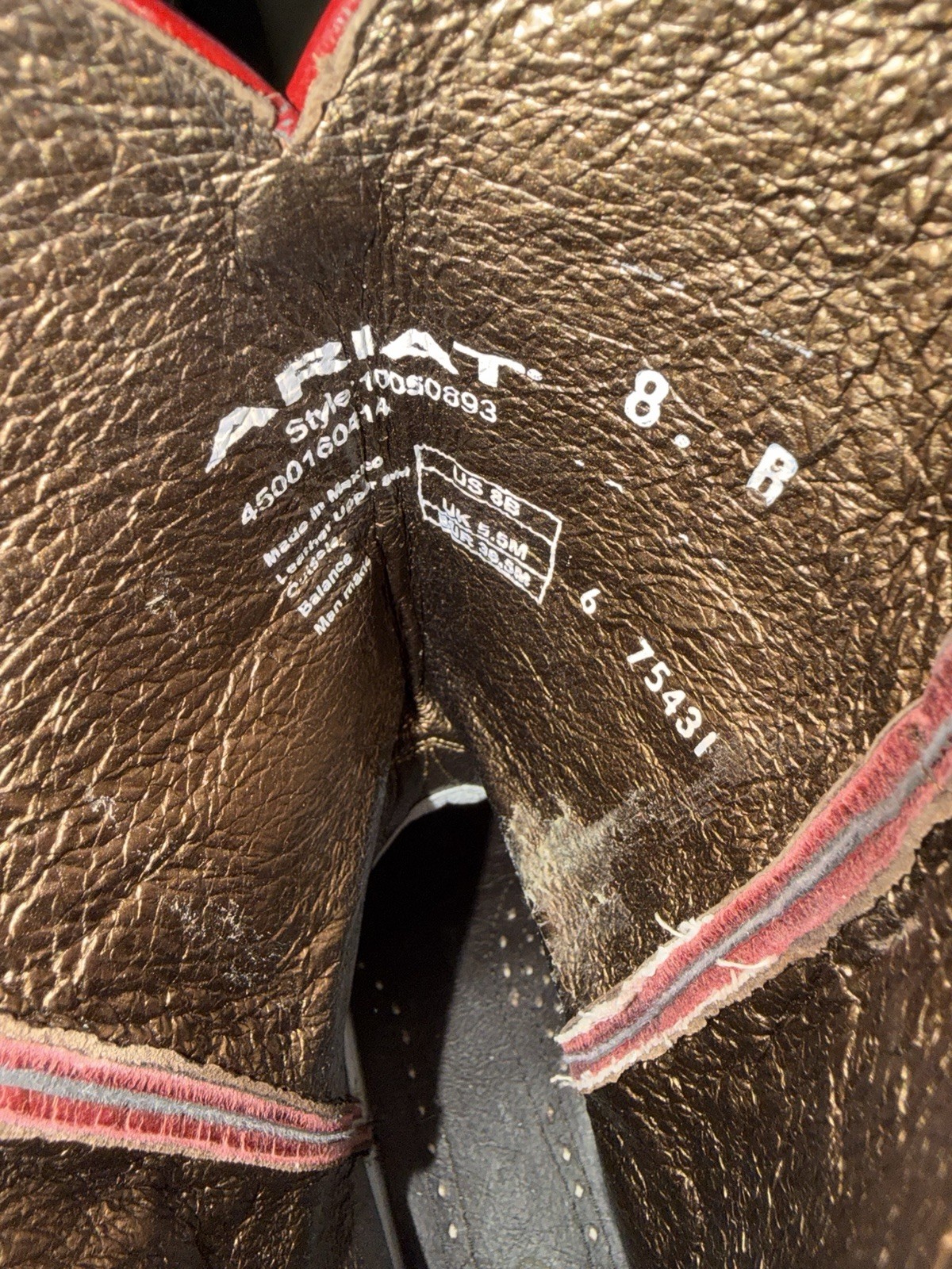 Ariat leather Boots