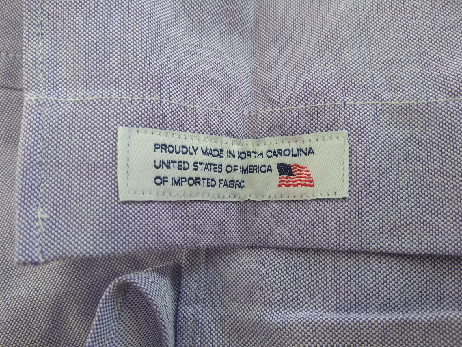 NWOT Brooks Brothers Purple Supima Button Down 17.5-35 Madison MSRP $140