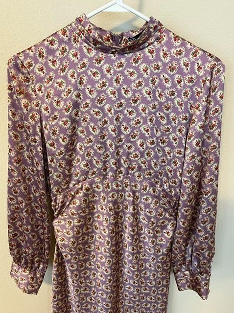 Zara floral dress – Medium, new