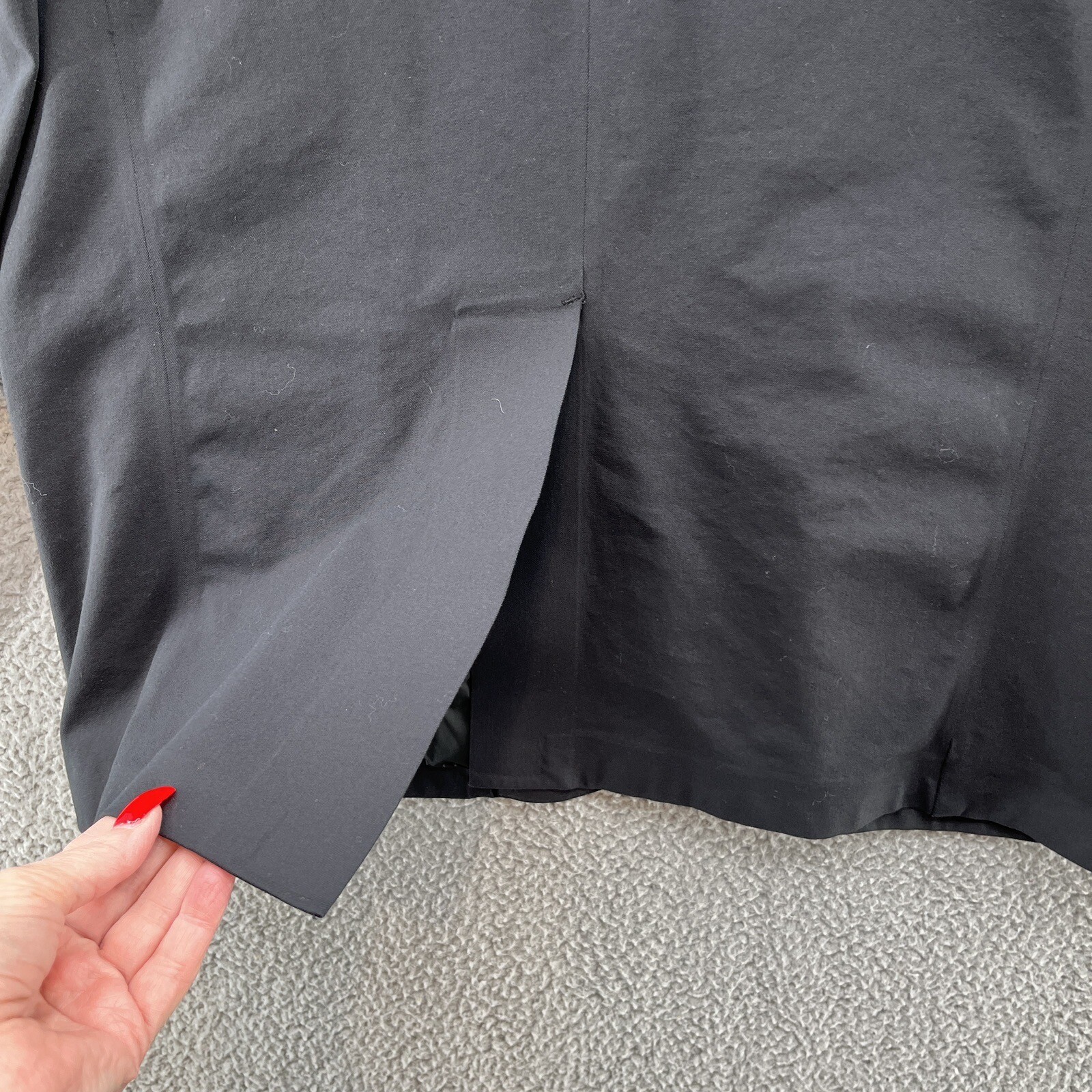 Paskho Sport Coat Mens Medium Black Slim Fit Technical Travel Blazer