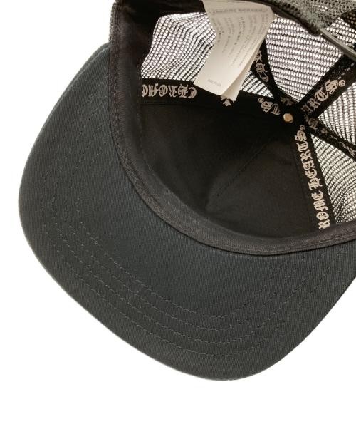 CHROME HEARTS TRUCKER CAP EYE CHART BLACK black 024-010088