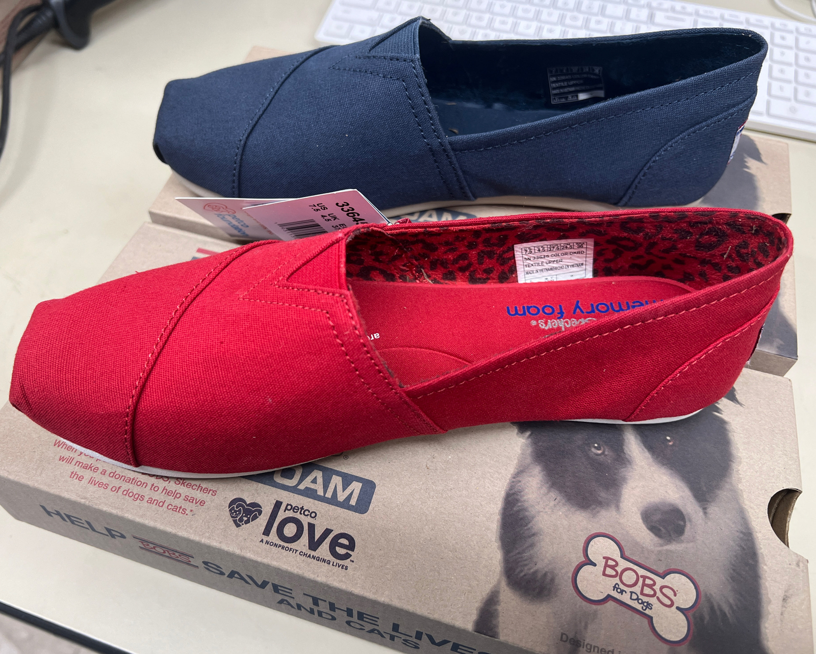 Choose Size & Color – BOBS from SKECHERS Women’s PLUSH PEACE & LOVE Shoes