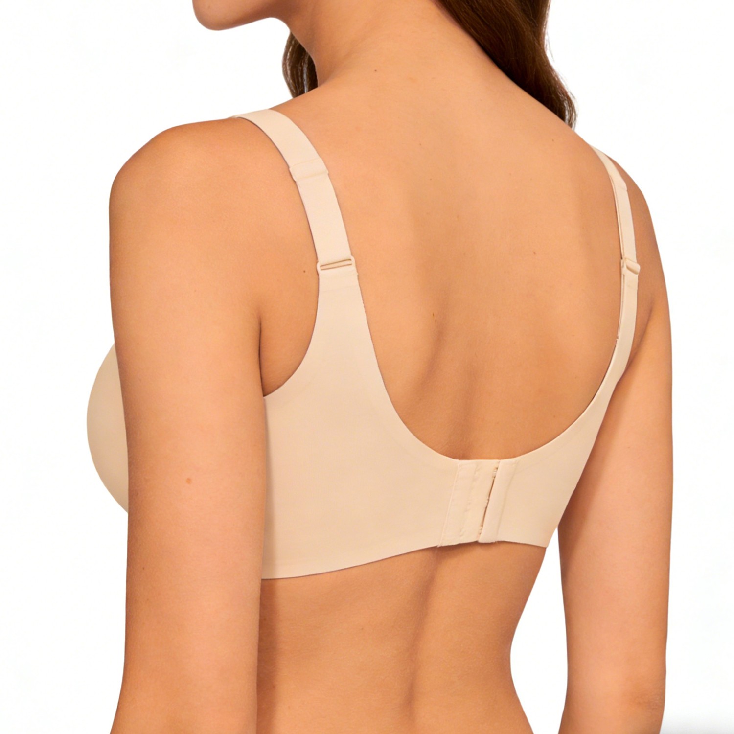 Anti-Sagging Full Coverage Wireless Bras Supportive Bra Push Up Jelly Bralettes