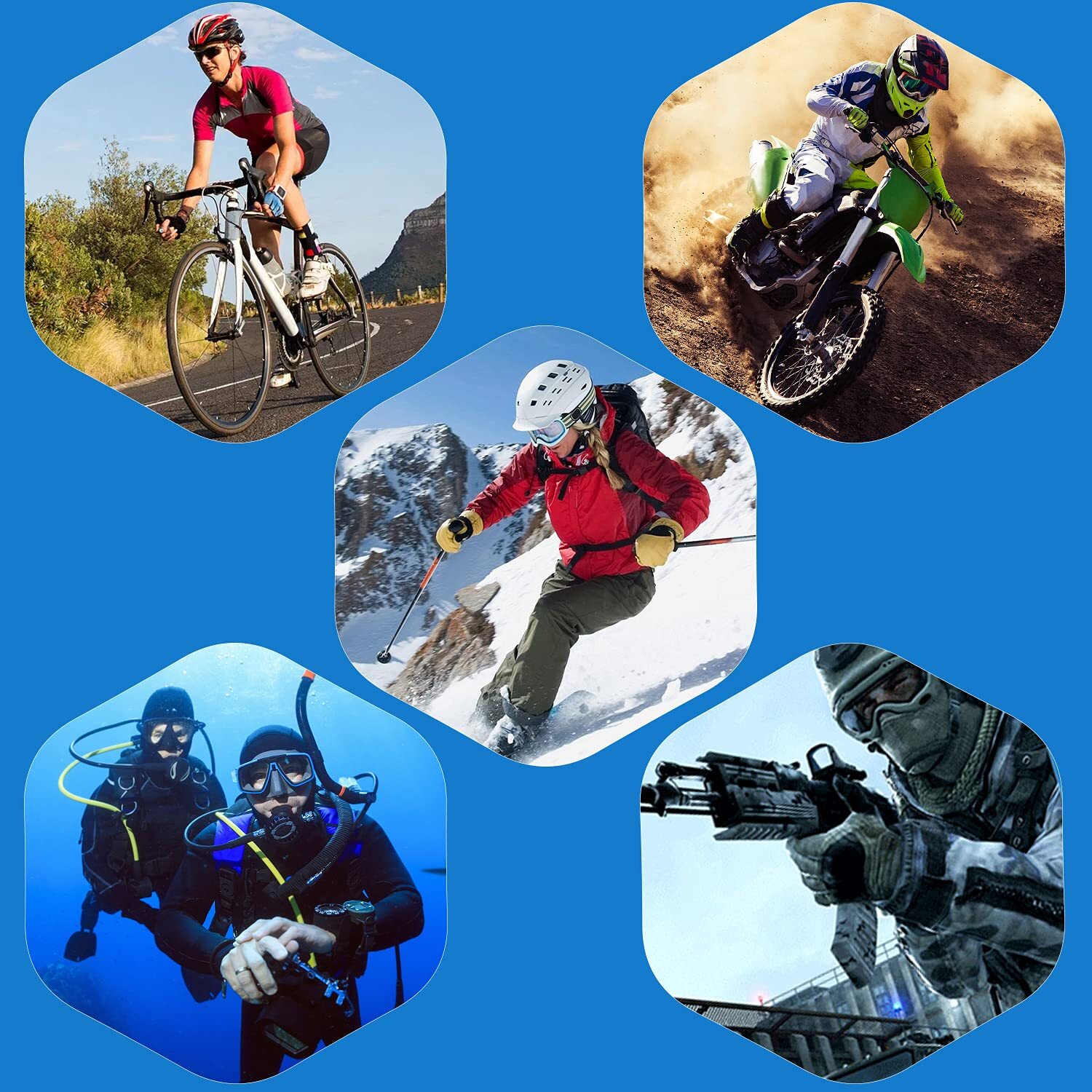 3 Pack Summer Cooling Skull Beanie Cap Du Rag Head Wrap Motorcycle Biker Bandana
