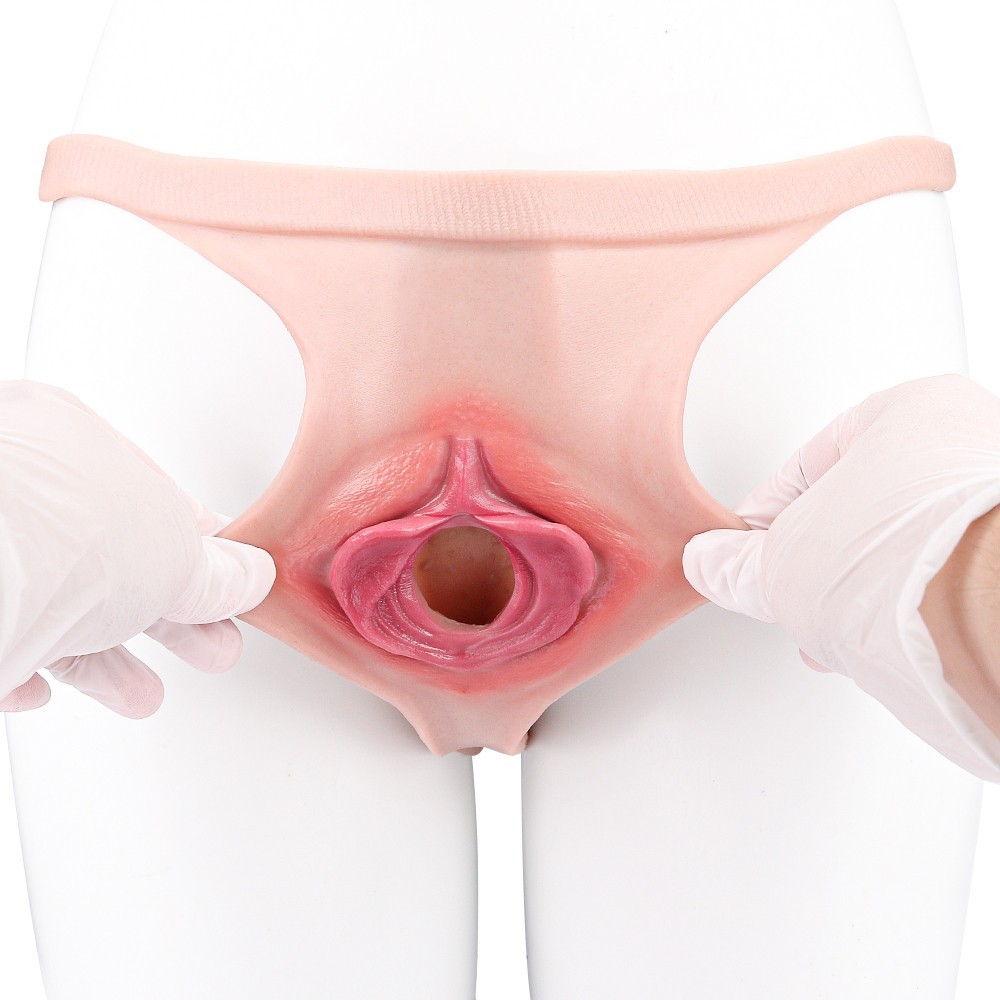 Silicone Panty Hip Up Fake vagina Crossdresser Realistic Underwear Transgender