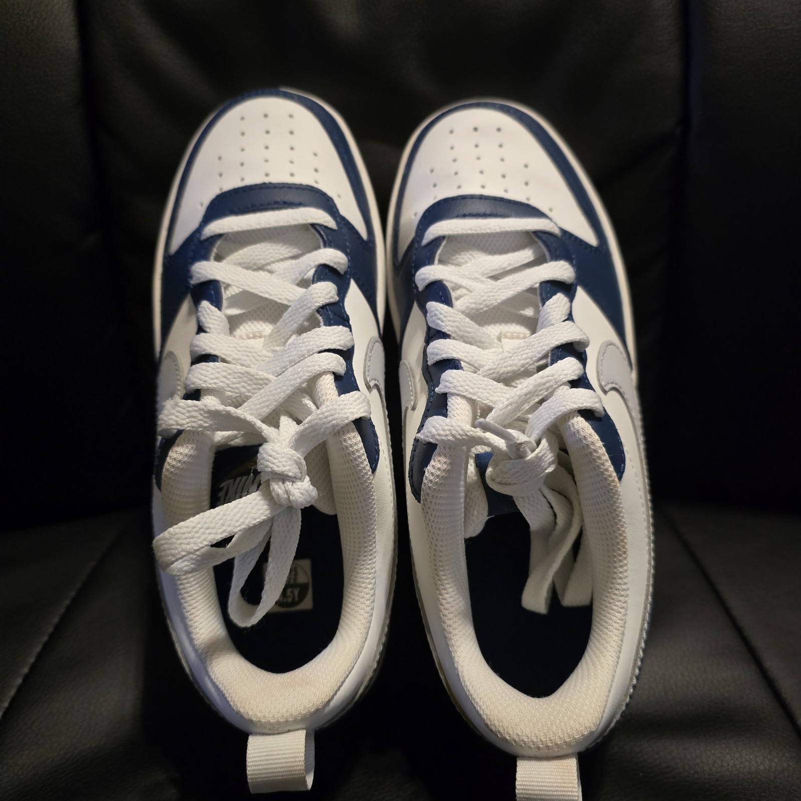 New Nike Kids’ Grade School Court Borough Low Recraft Shoes – Size 4.5Y