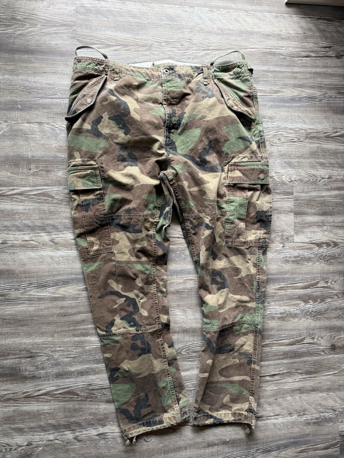 Polo Ralph Lauren Men’s Woodland Camo Cargo Pants Military Surplus 40×32