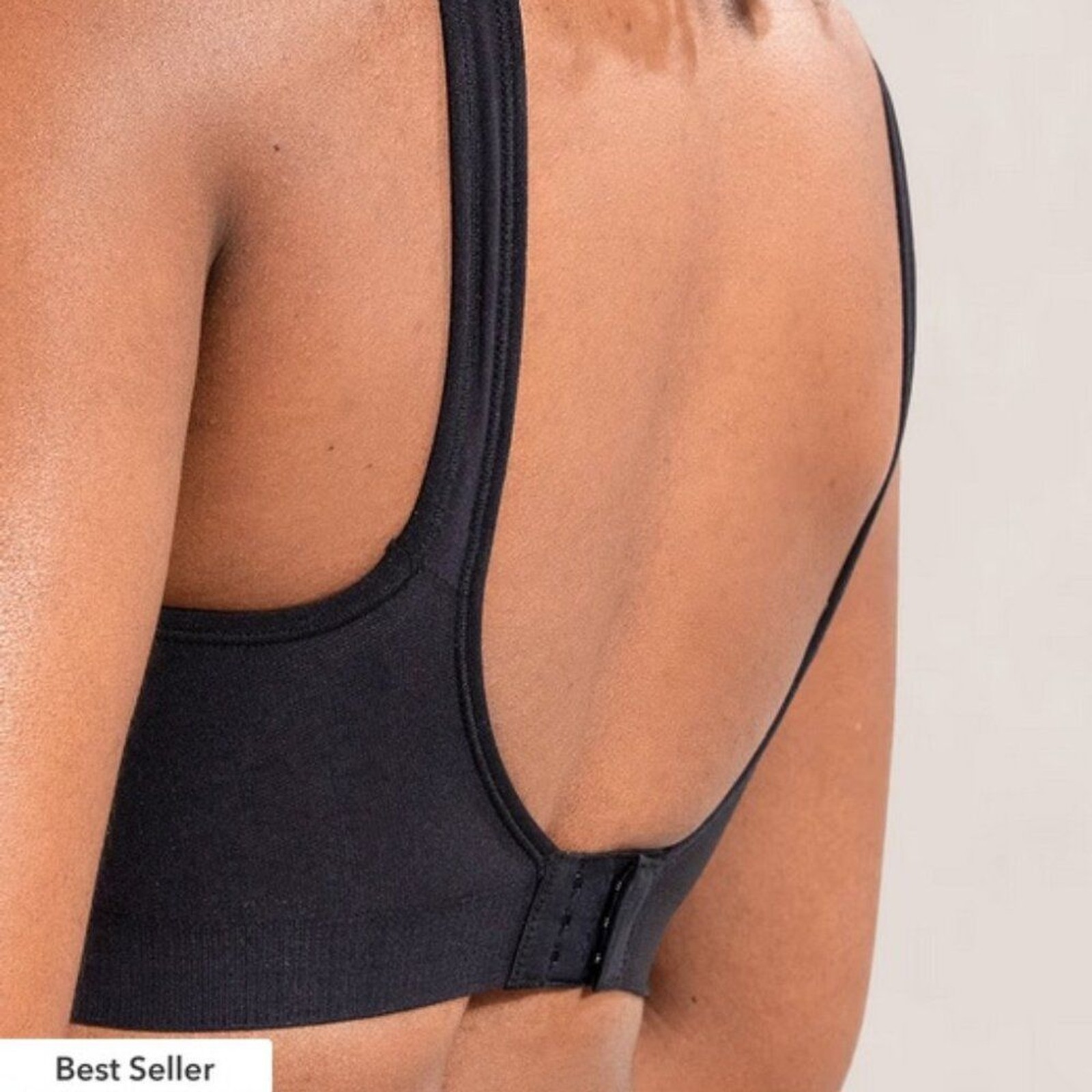 NEW Truekind Daily Comfort Wirefree Shaper Bra Black Women’s Seamless 3X Comfy