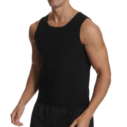 CGTFY Gynecomastia Compression Tank Top Men Sauna Slimming Shaper Sweat Vest US
