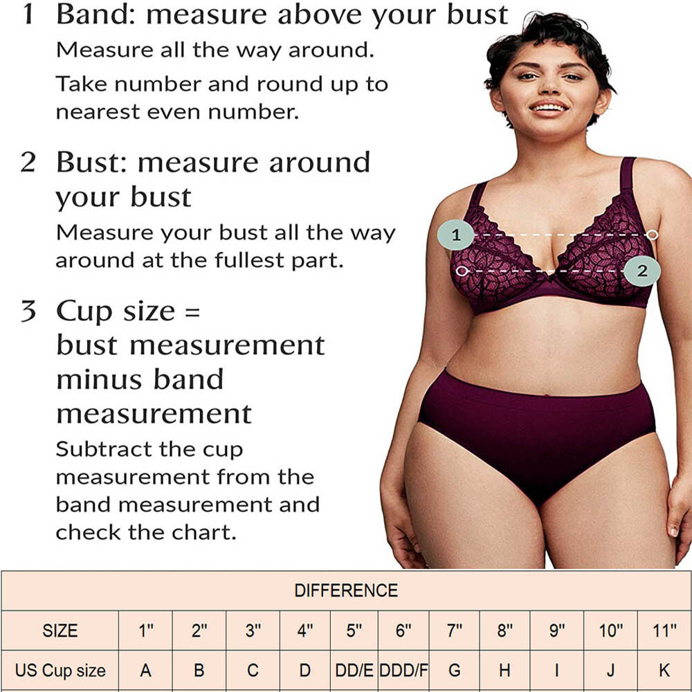 Women’S Sports Bra, Compression, Moisture Wicking, High-Impact Sports Bra ABCDGH