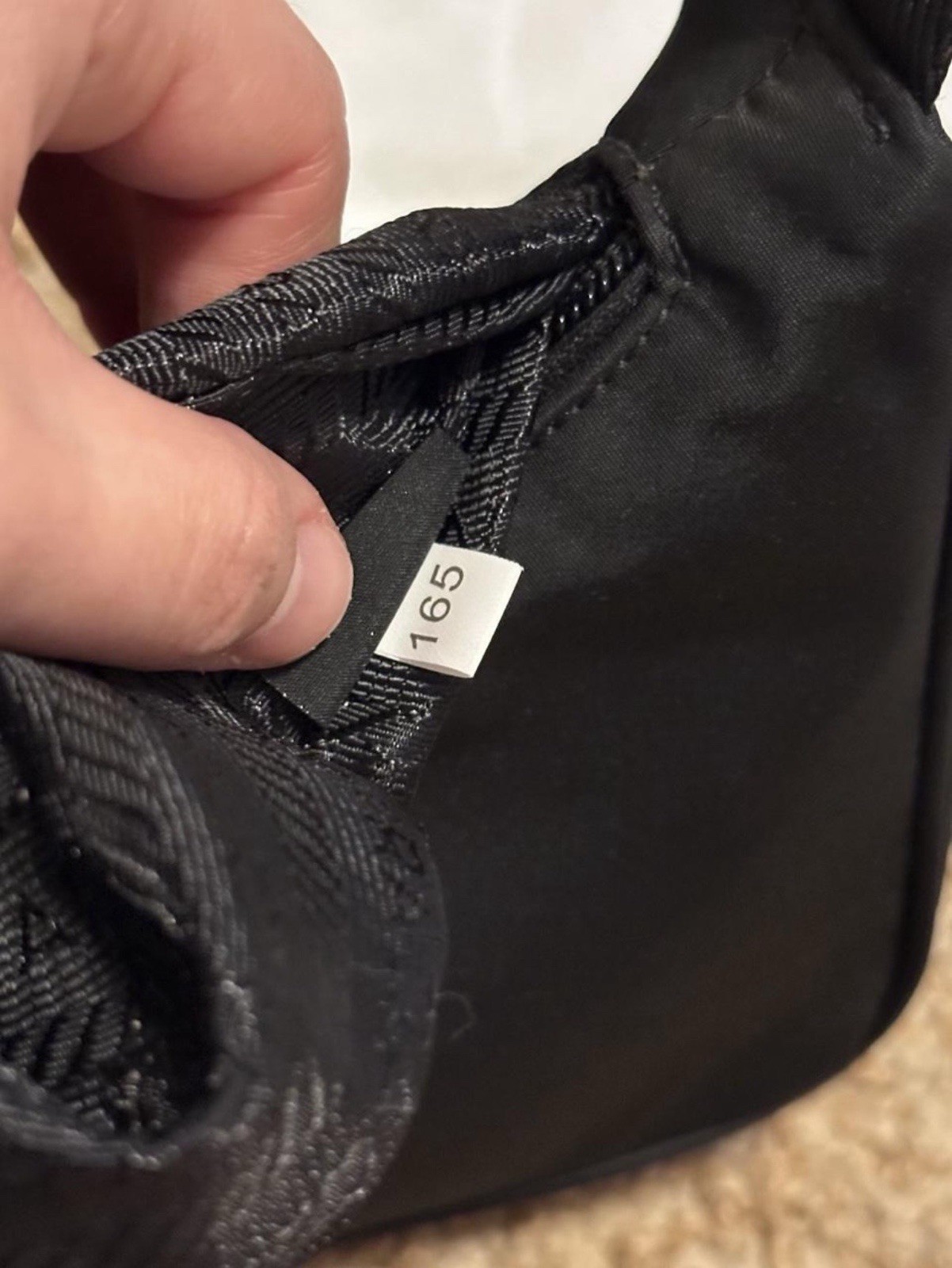 Prada Black Nylon Re-Edition 2000 Shoulder Bag