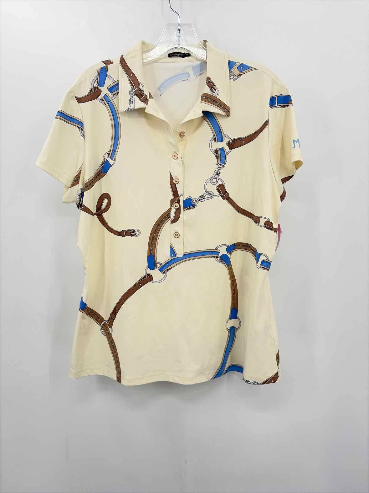 Pre-Owned J Mclaughlin Ivory Size XL Blouse