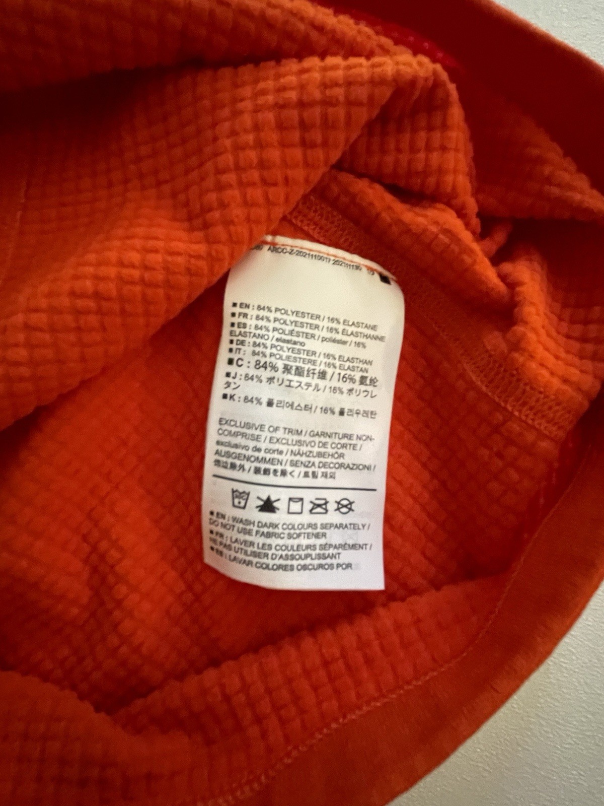 Arc’teryx Delta Jacket Full Zip Mens XXL Phenom Orange NWT Outdoor Active 2XL