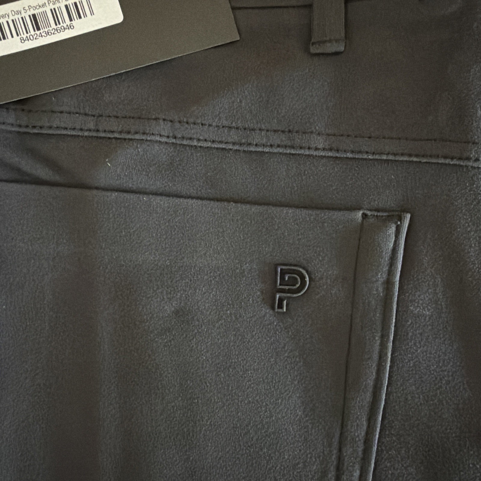 Public Rec All Day Every Day 5 Pocket Pants Mens 38×34 Tall Black Stretch