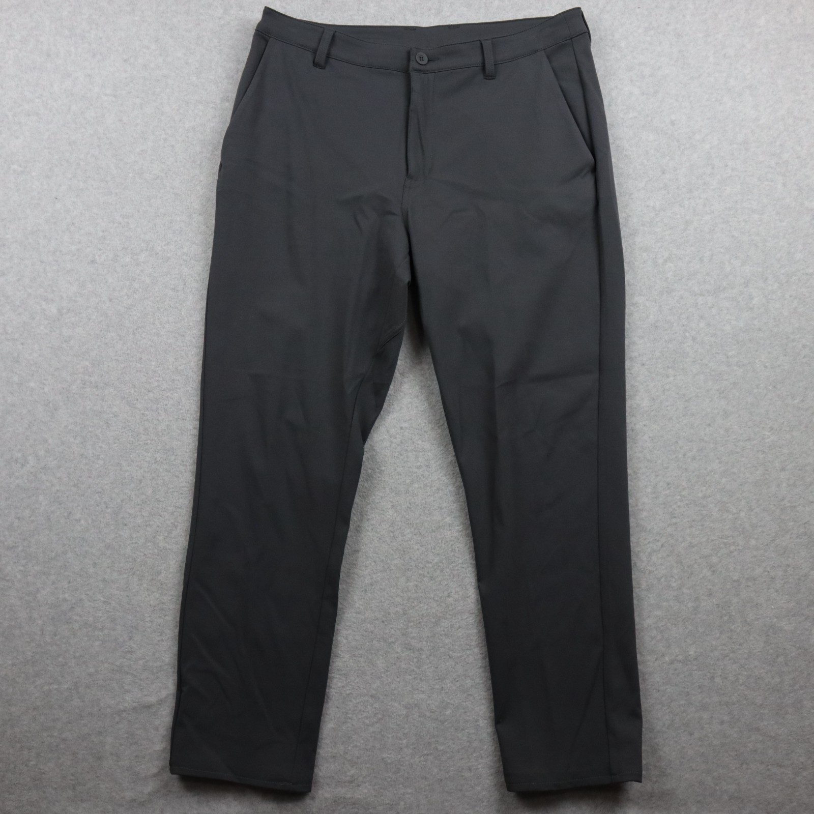 Into The AM Pants Mens 38 All Day Modern Fit Performance Golf Chino Stretch Gray