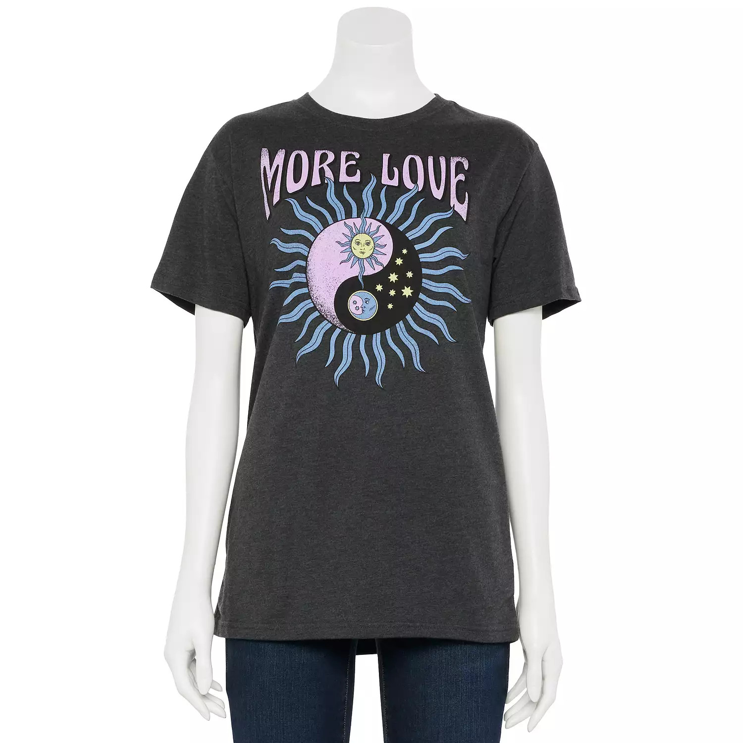 Women’s Juniors’ More Love Sun Graphic Tee T-Shirt