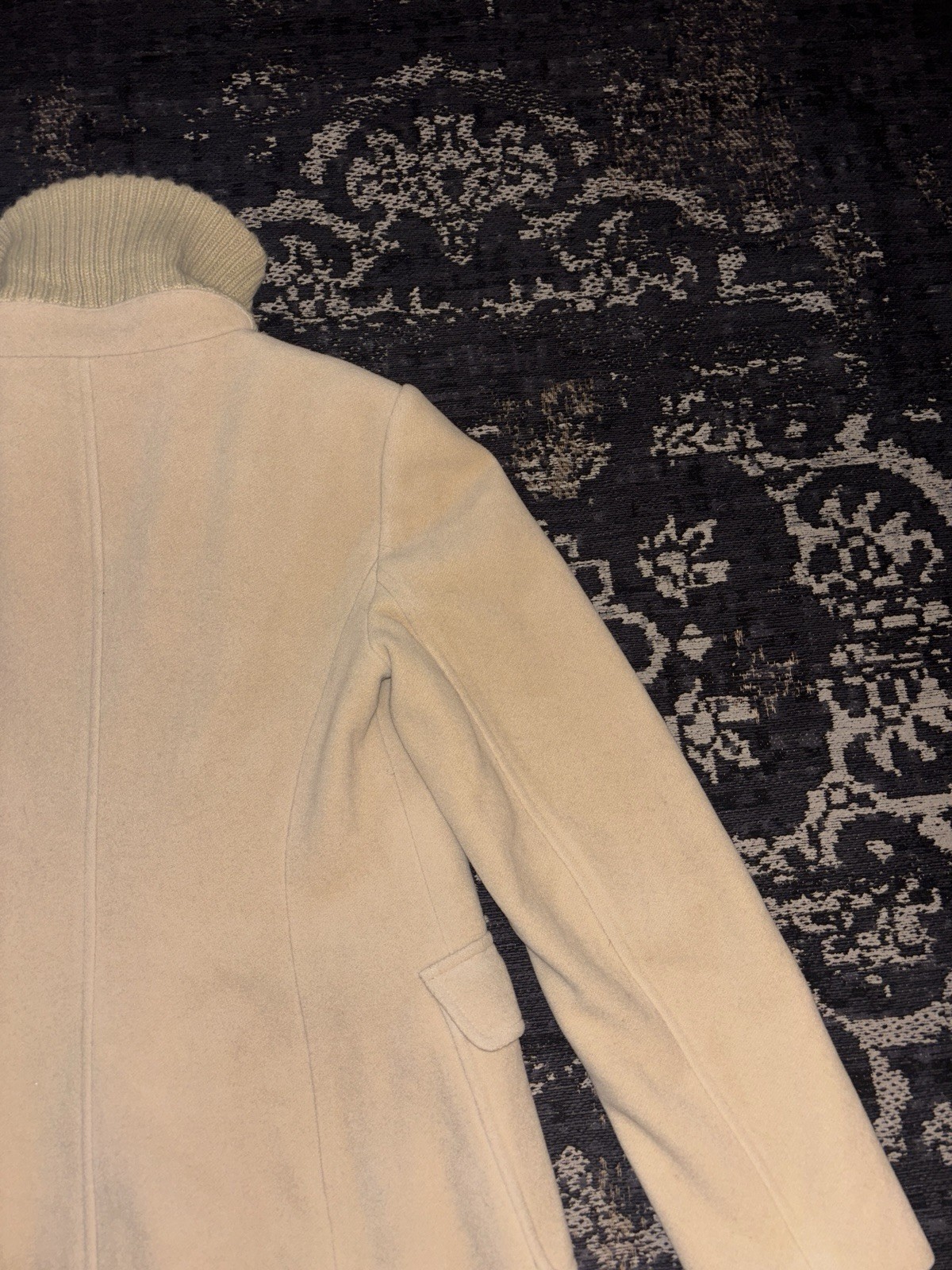 ann taylor loft trench coat size 4