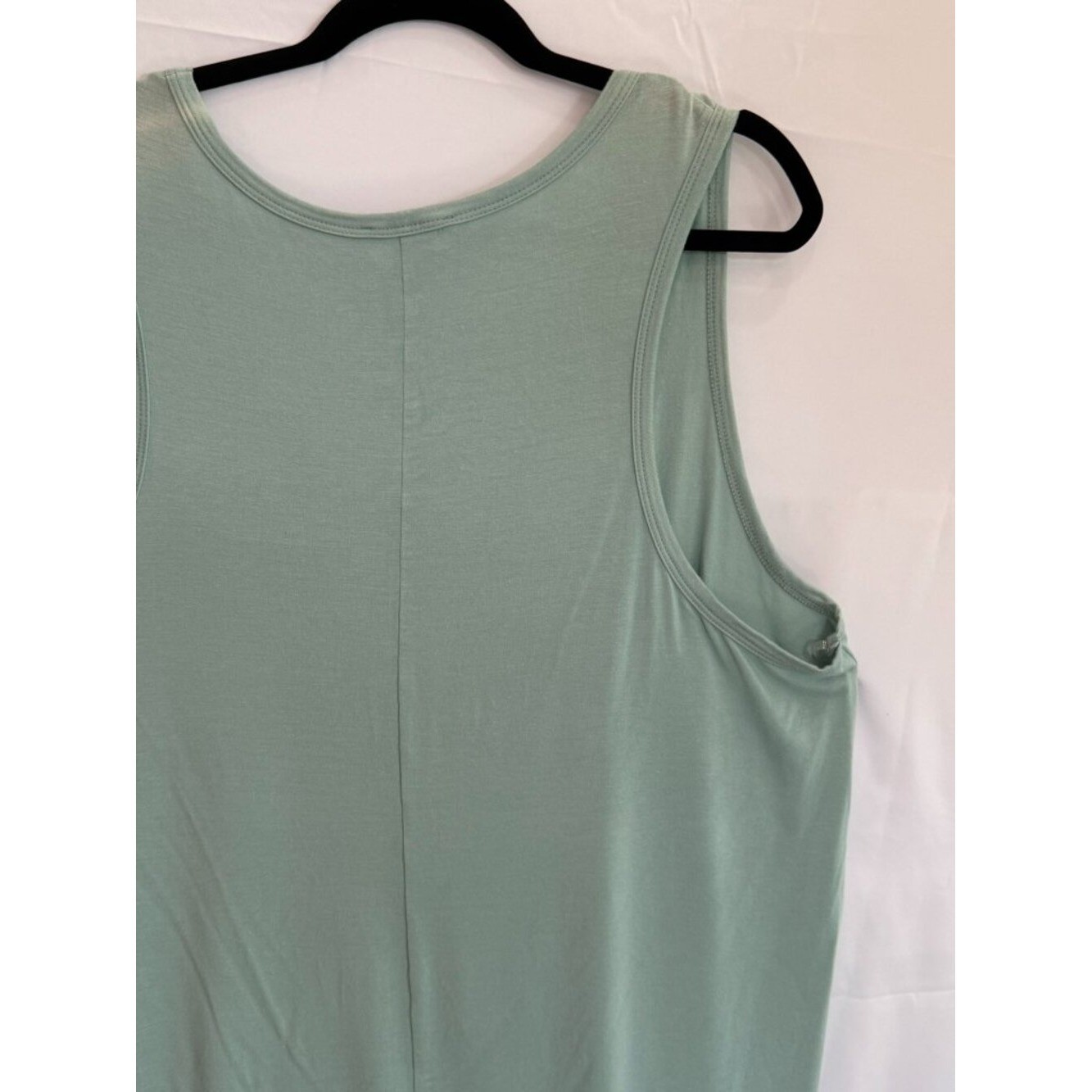 Plus Size Sage Green Tank Top — 3XL, Flowy, Super Soft