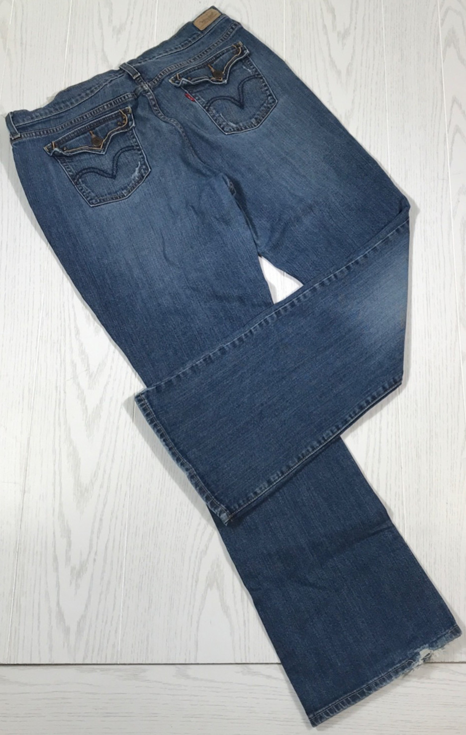 Vintage Y2K Levi’s 515 Bootcut Jeans Womens 16L Blue 99% Cotton 1% Spandex