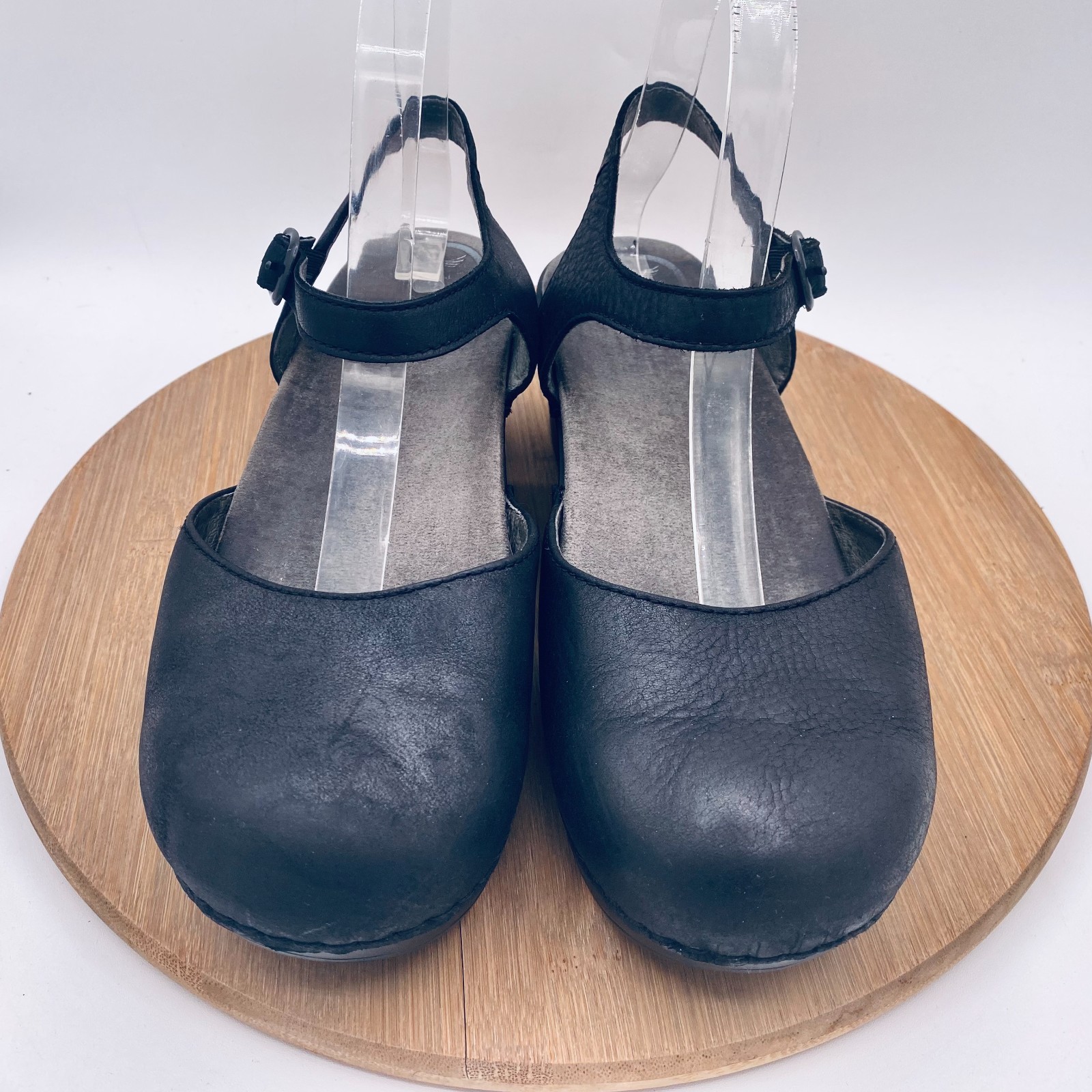 Dansko Mary Jane Shoes Womens 9 40 Black Leather Comfort Sam Cottagecore