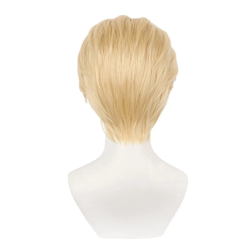 Synthetic Wig Anime Kinji Hakari Cosplay Wig Halloween Props Heat Resistant Hair