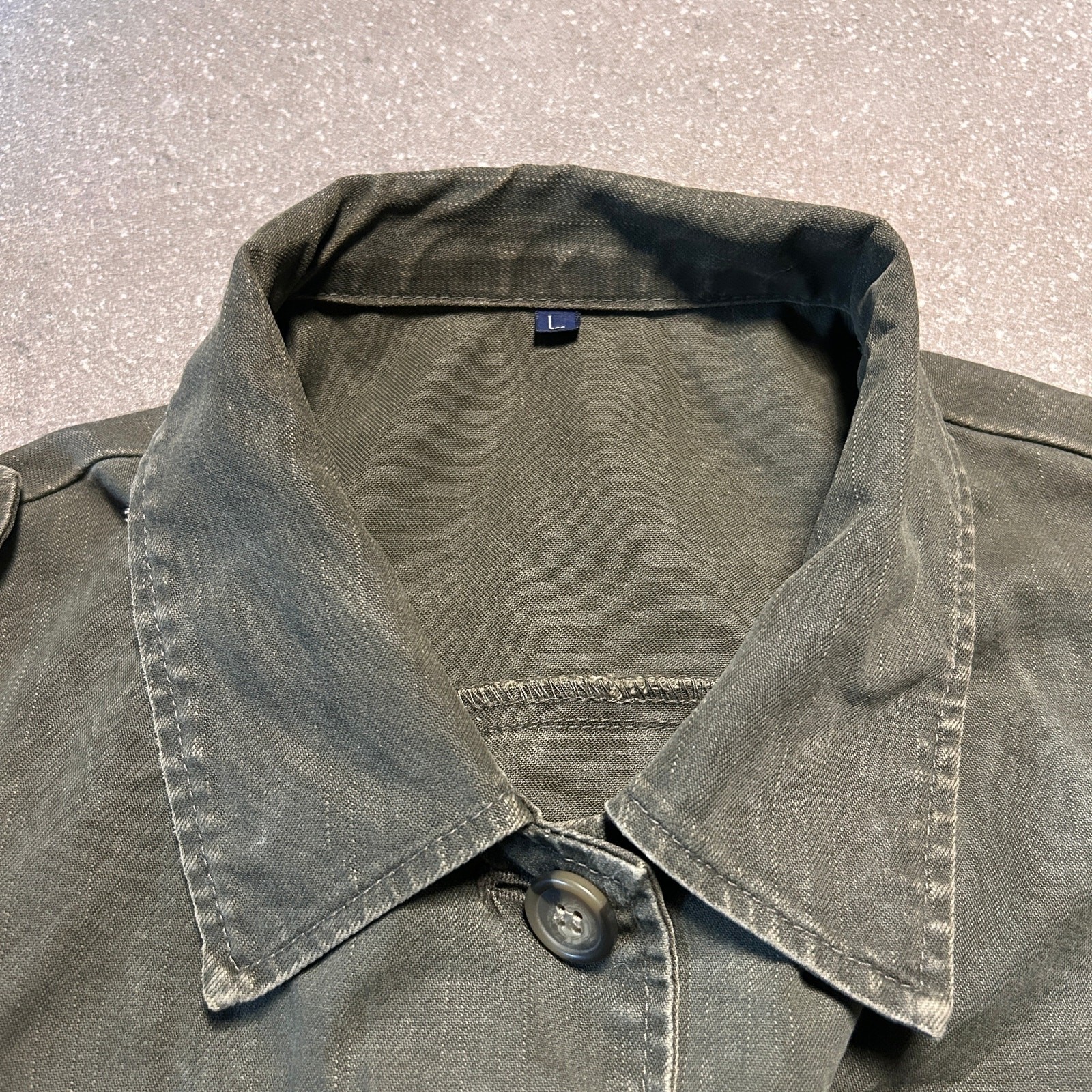 Item 313: Military Button-Up Jacket
