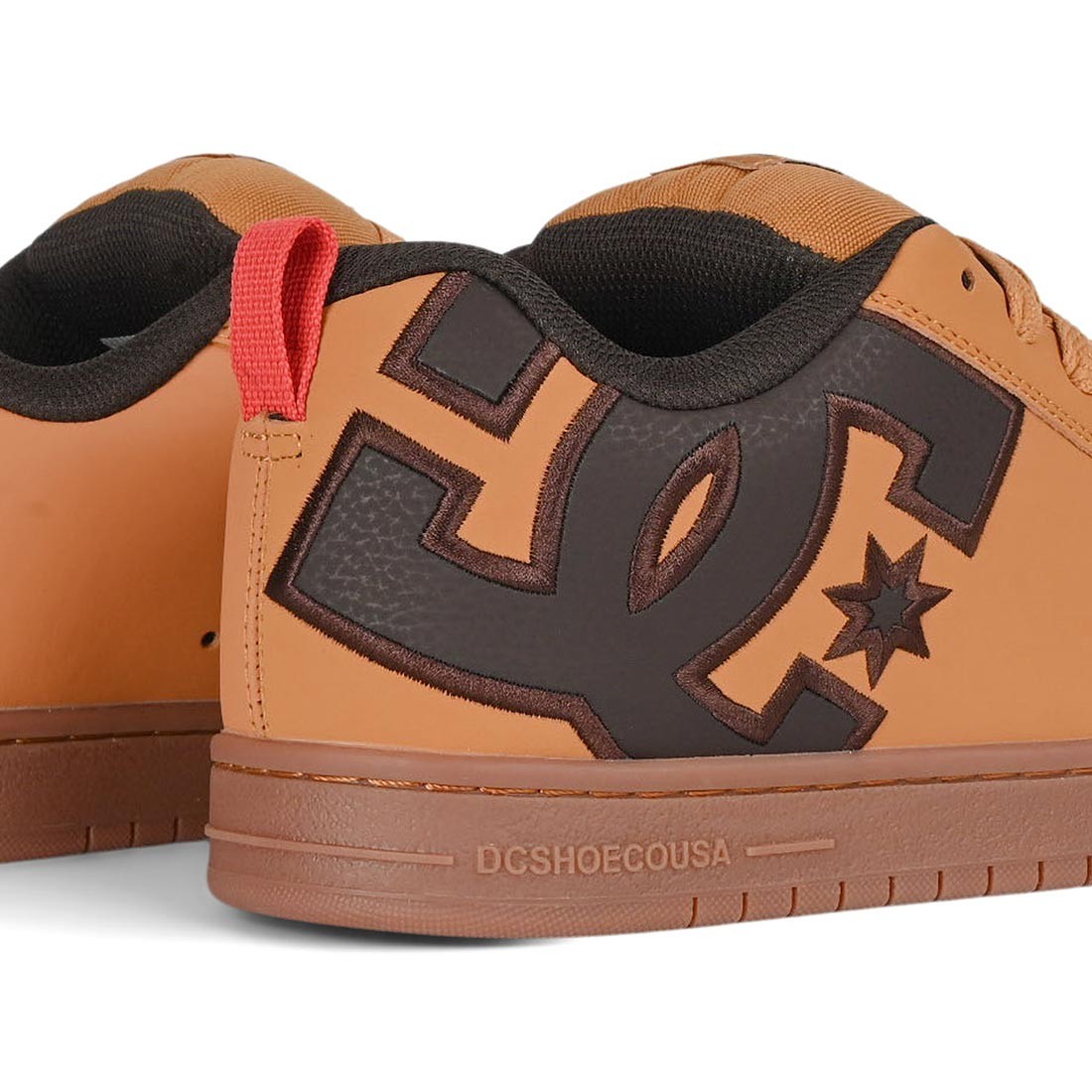 DC Court Graffik Skate Shoes – Wheat/Turkish Coffee