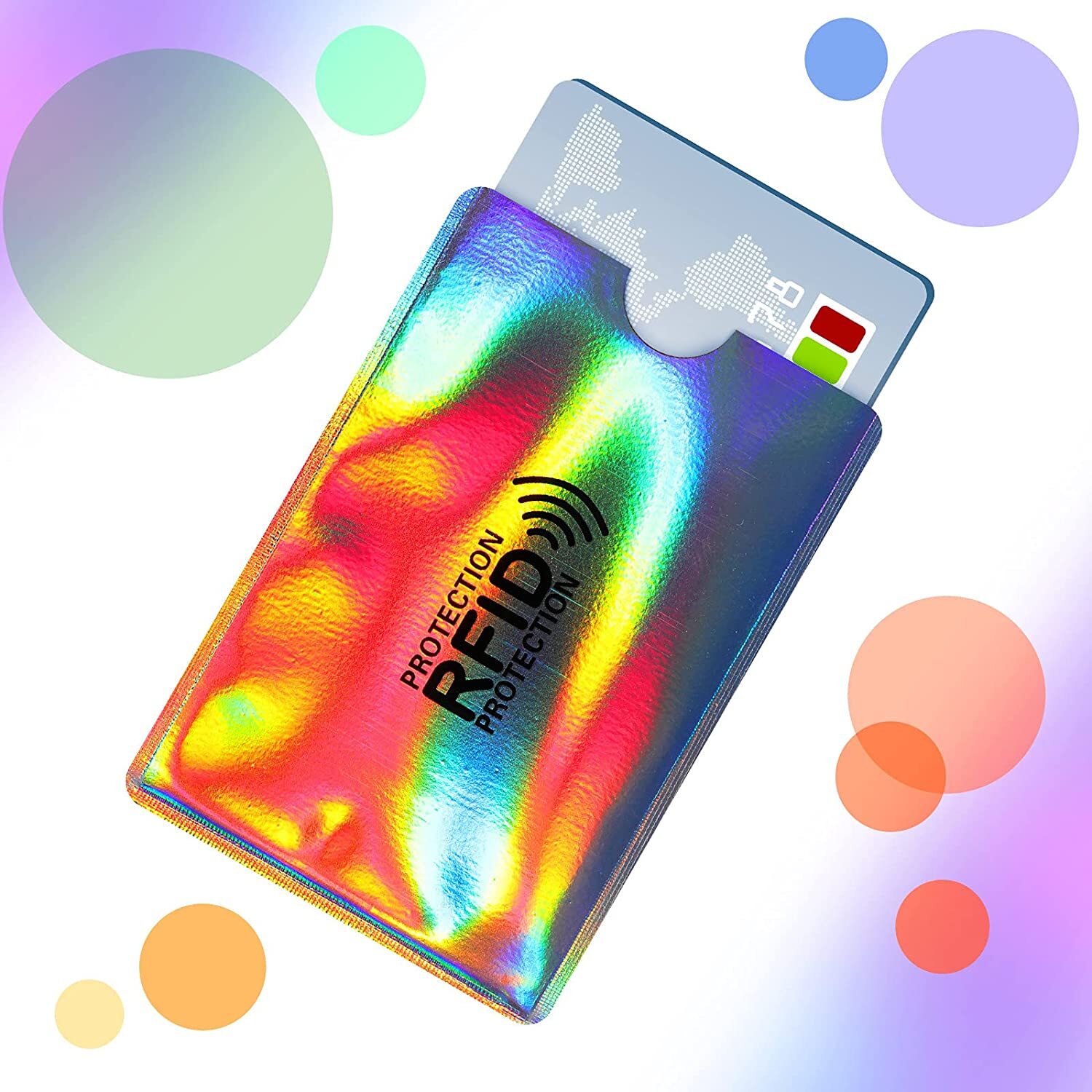 30RFID Blocking Sleeve Credit Card Protector Anti Theft Safety Shield Case Cover