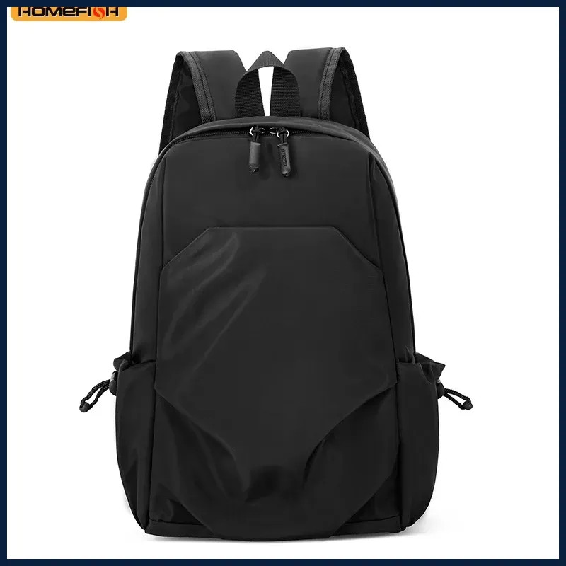 Fashion Mini Men’s Black Backpack 2026 Canvas Waterproof Travel