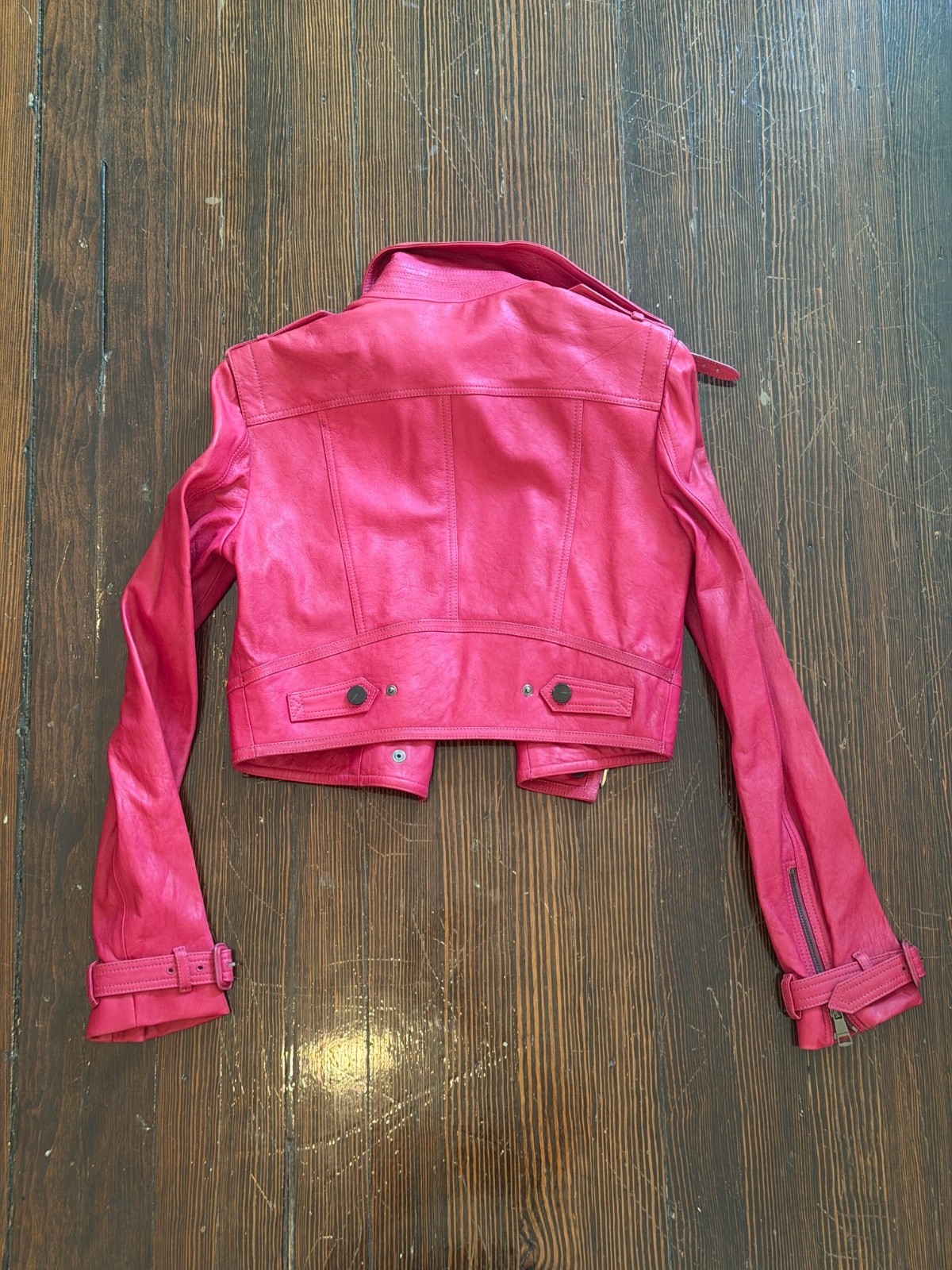 Burberry London Leather Biker Jacket