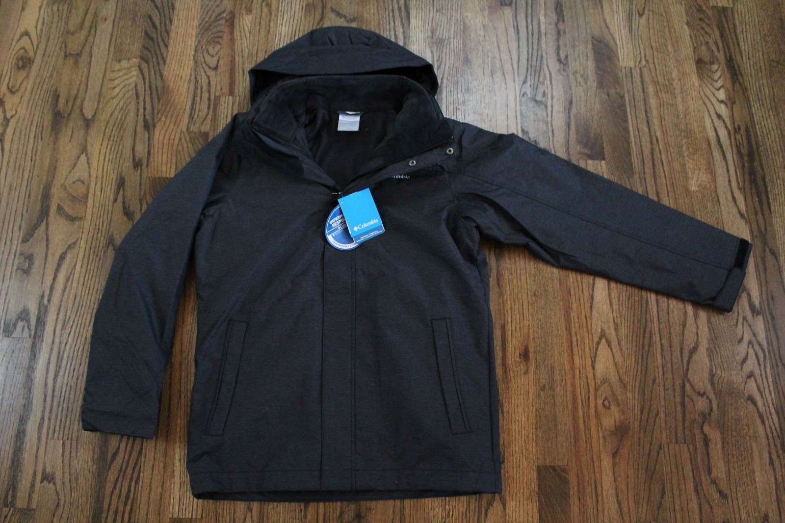 35 Columbia Sleet To Street 3 in 1 Interchange Winter Jacket Men’s Sz Small