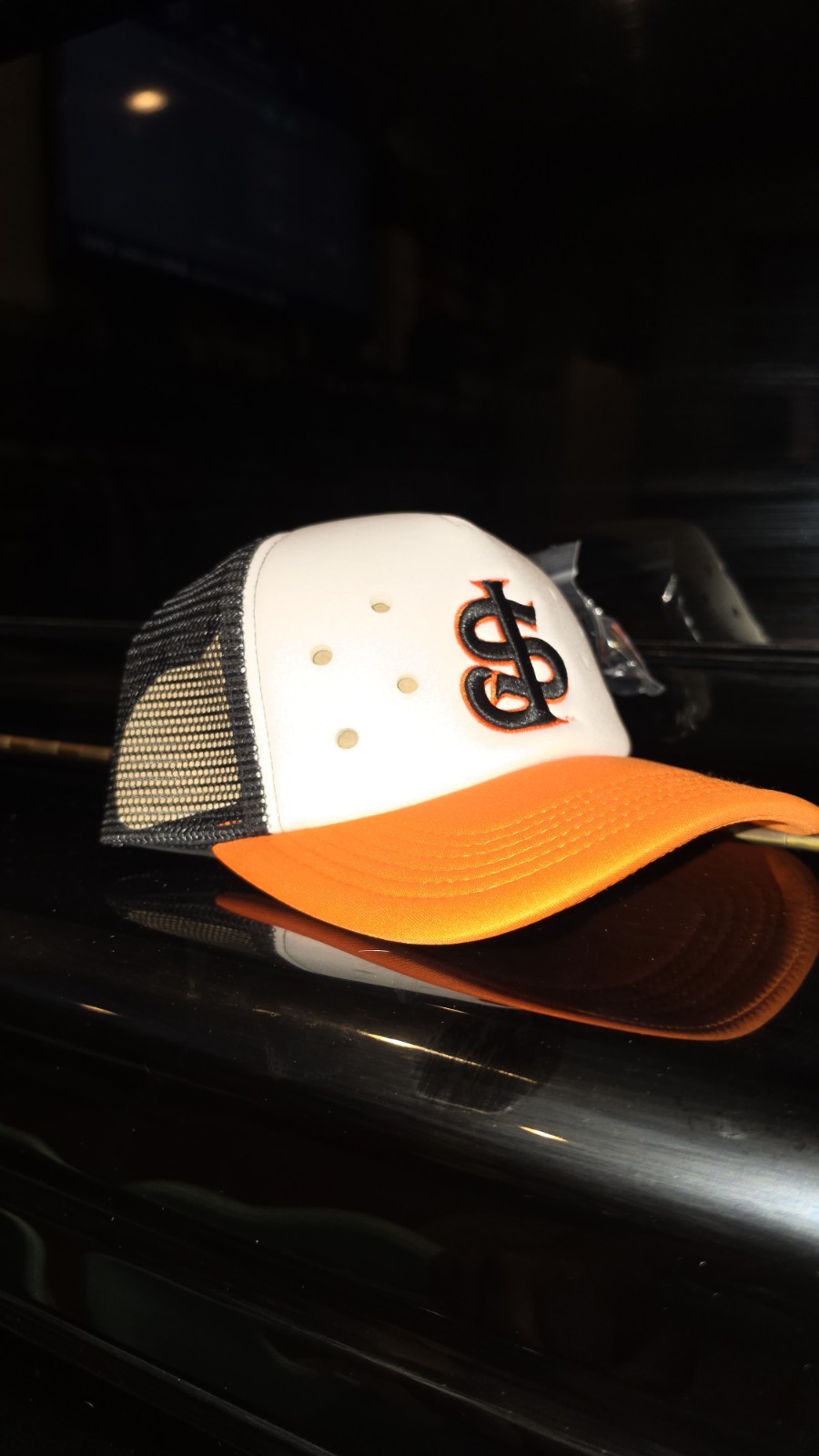 San Jose Giants Backyard Baseball Pablo Sanchez Trucker Hat Mesh Back Adjustable