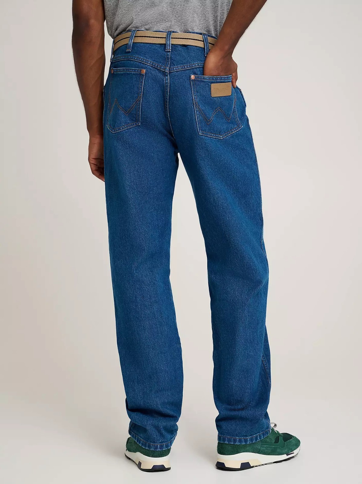 Wrangler x Stranger Things 13MWZ Cowboy Cut Jeans Dark Indigo 14.25 oz. Denim