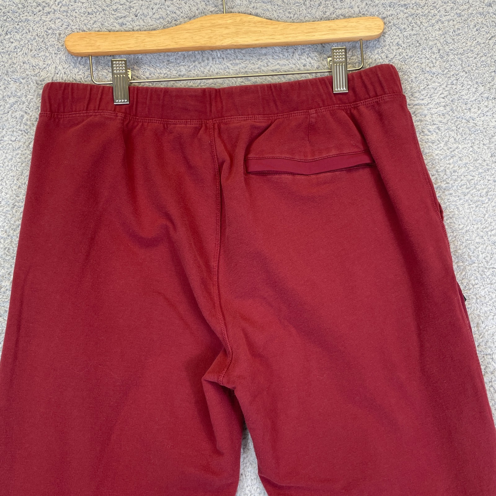 Mack Weldon Ace Daily Wear Joggers Sweatpants Men’s Large Red Drawstring