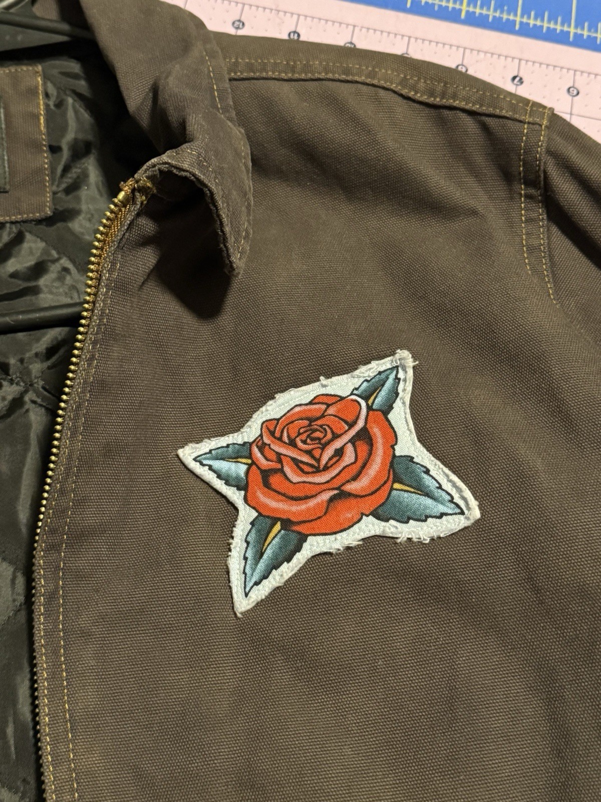 Dickies Insulated Eisenhower Front Zip Jacket – CUSTOM Powell Peralta Bones Sz M