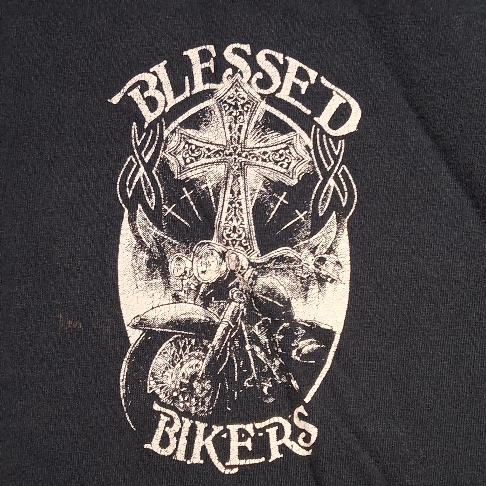 God Makes The Lightning Bikers Make The Thunder T-shirt Motorcycle Biker XL Tee