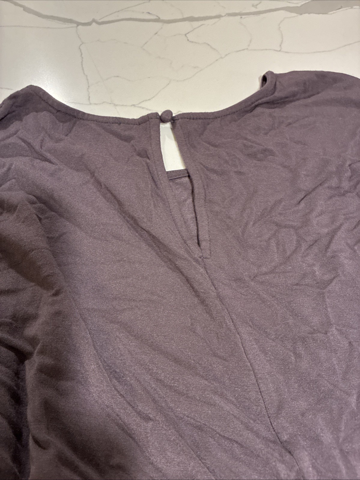 Annabelle Top Womens Small Stretch Flare Sleeve Soft