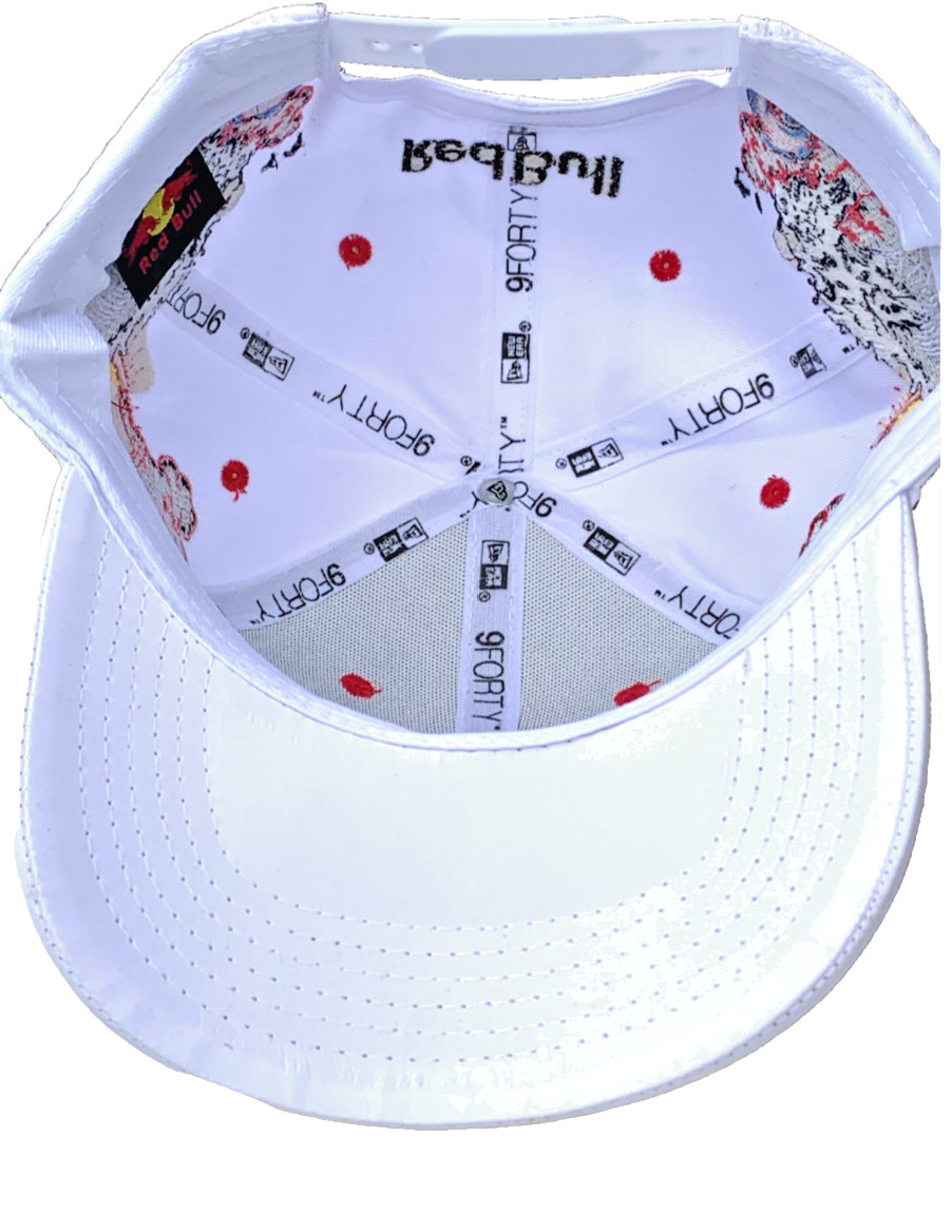 F1 Racing 2025 Special Edition Japan Max 1 GP Team Cap White. Factory 2nd.