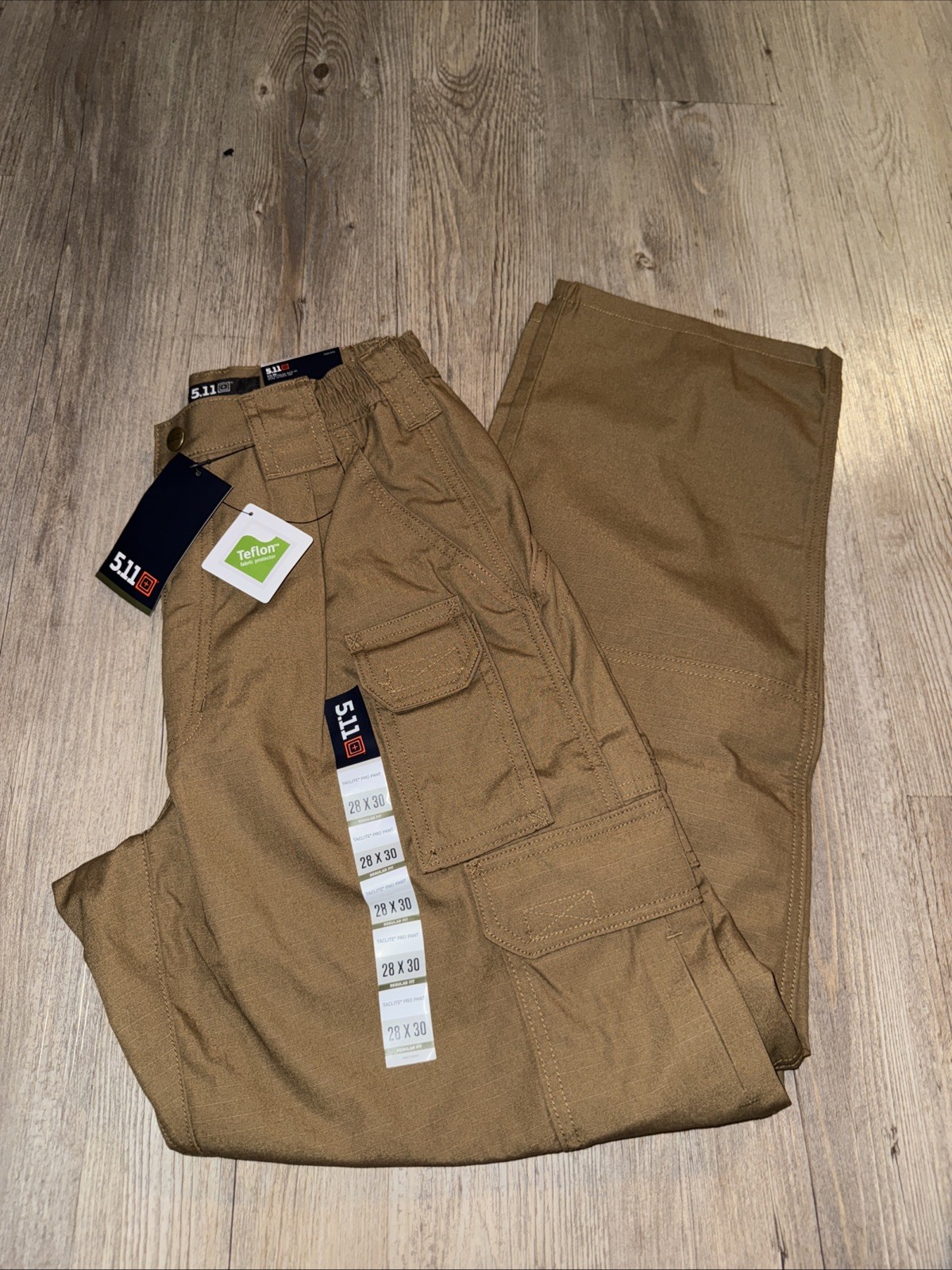 Tactical Cargo Pants Ripstop Taclite Pro 5.11 Mens Size 28×30 74273 Brown New