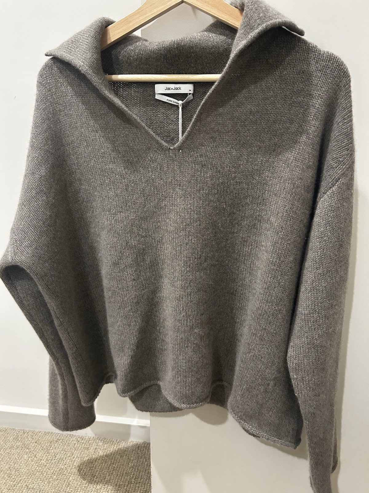 BNWT Jac+ Jack 100% Cashmere Sola Jumper – Large RRP $600