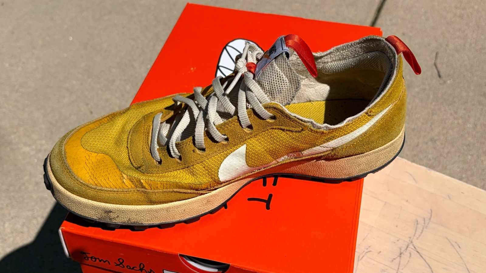 Worn Nike NikeCraft General Purpose Shoe Dark Sulfur GPS 10.5M Toms Sachs 10.5