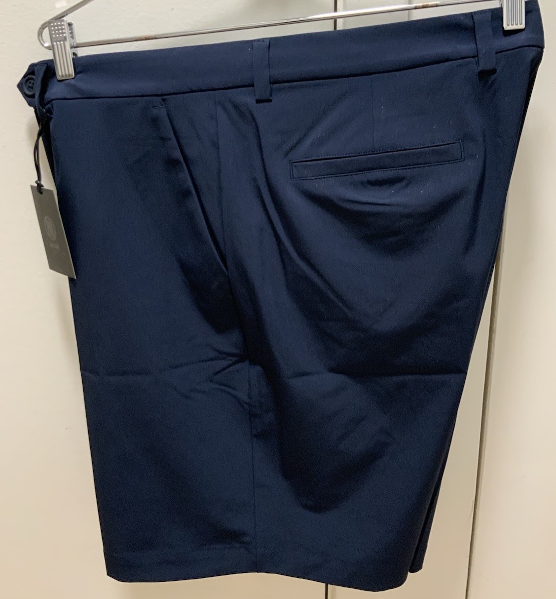 G/Fore NEW Mens 9” Navy Golf Shorts Pockets Zipper Button Sizes 38 40 $125