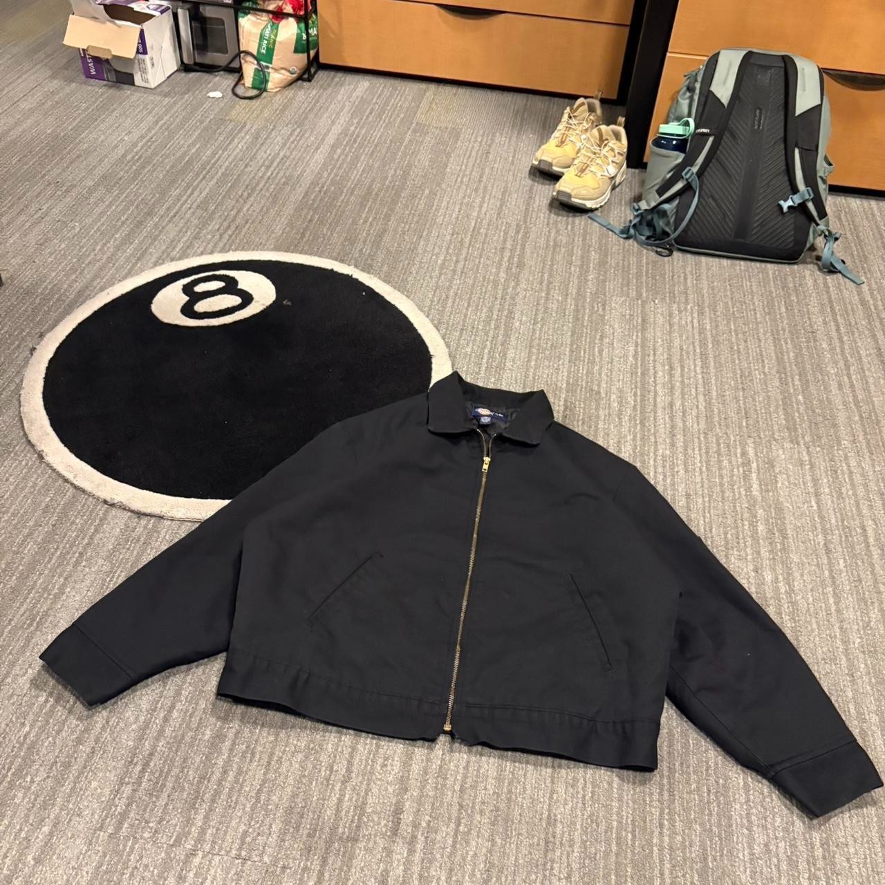 Dickies Insulated Eisenhower Front Zip Jacket – Black, Size L