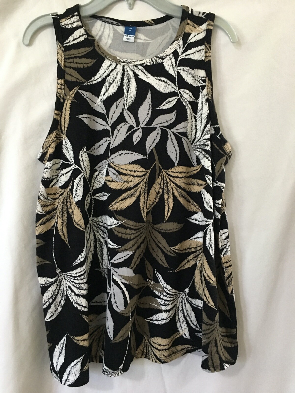 New Old Navy Sleeveless Luxe Crew Tank T-Shirt for Women U pick Tropical