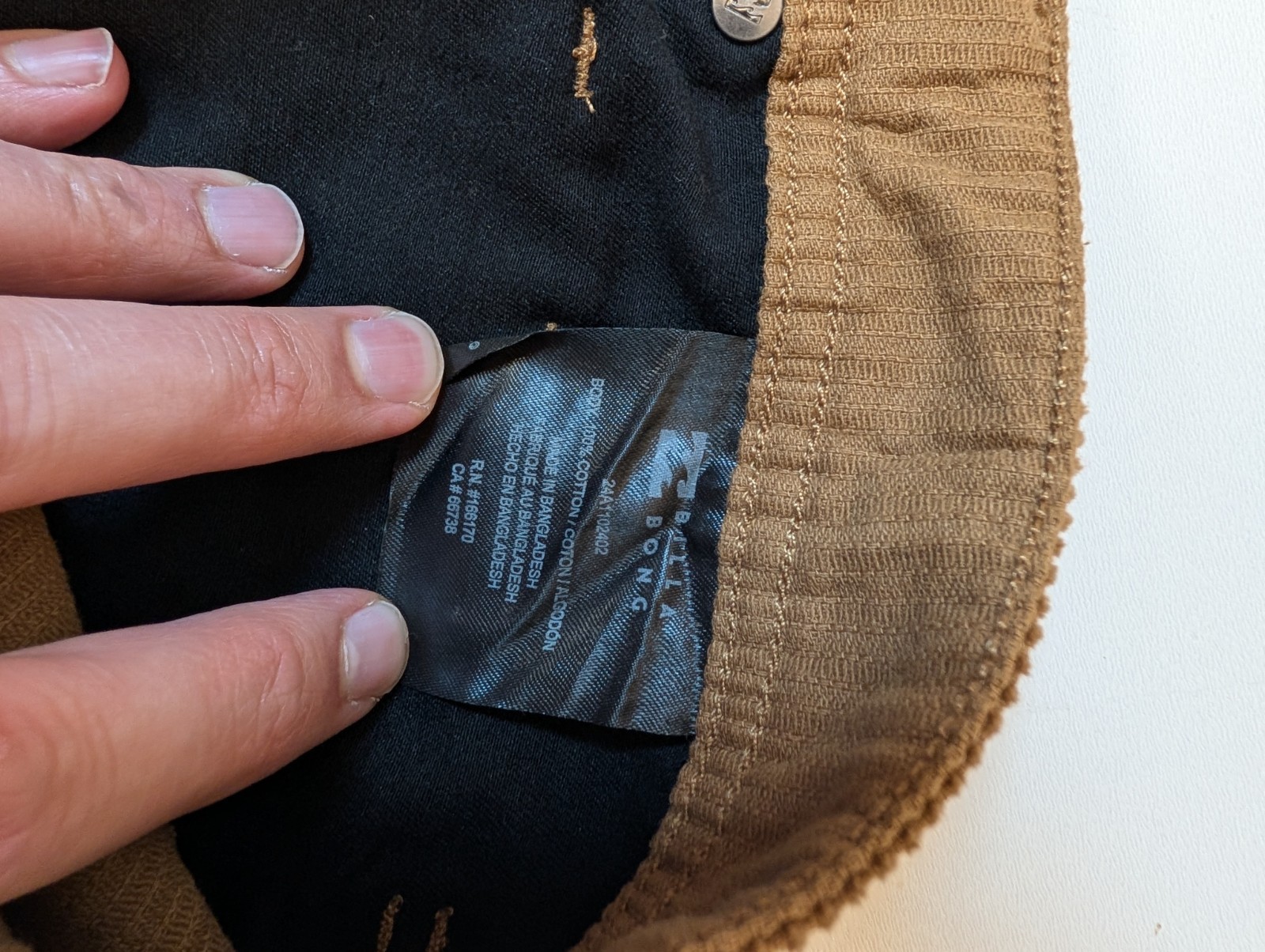 BILLABONG – Vintage Style Men’s Corduroy Pants SIZE 33 ***NEW