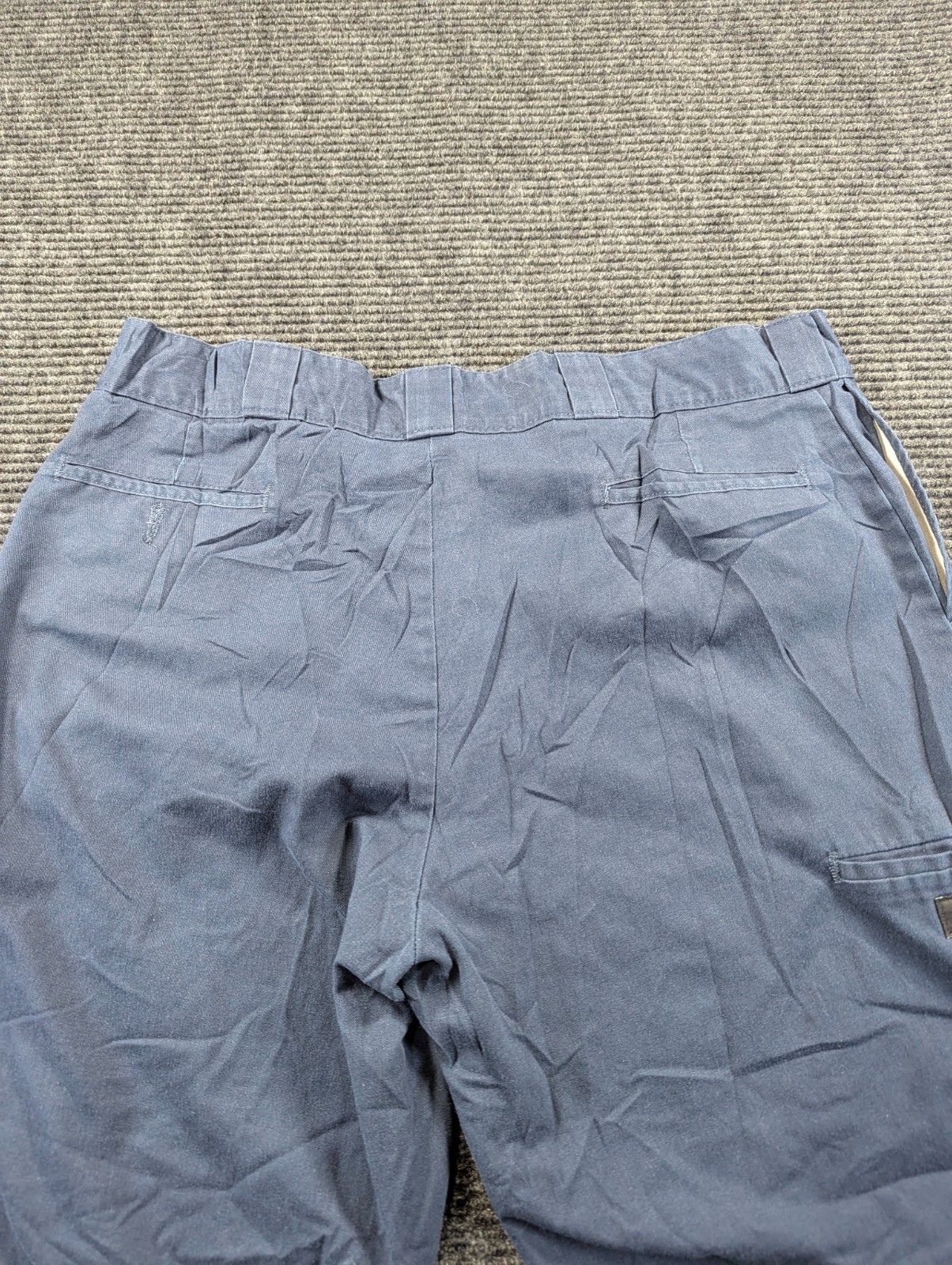 Dickies Double Knee Work Pants Mens 38×30 Blue Regular Fit High Rise Workwear